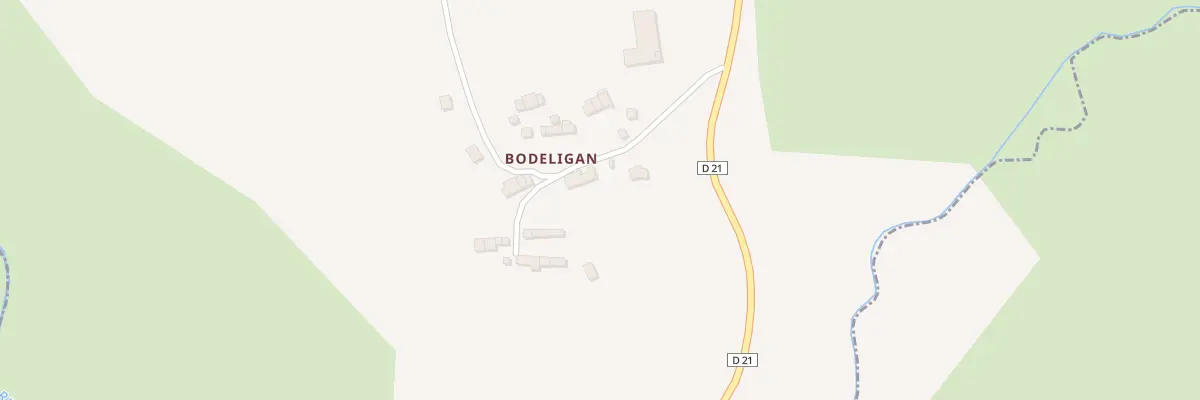Plan du 5485 Bodeligan à Caden