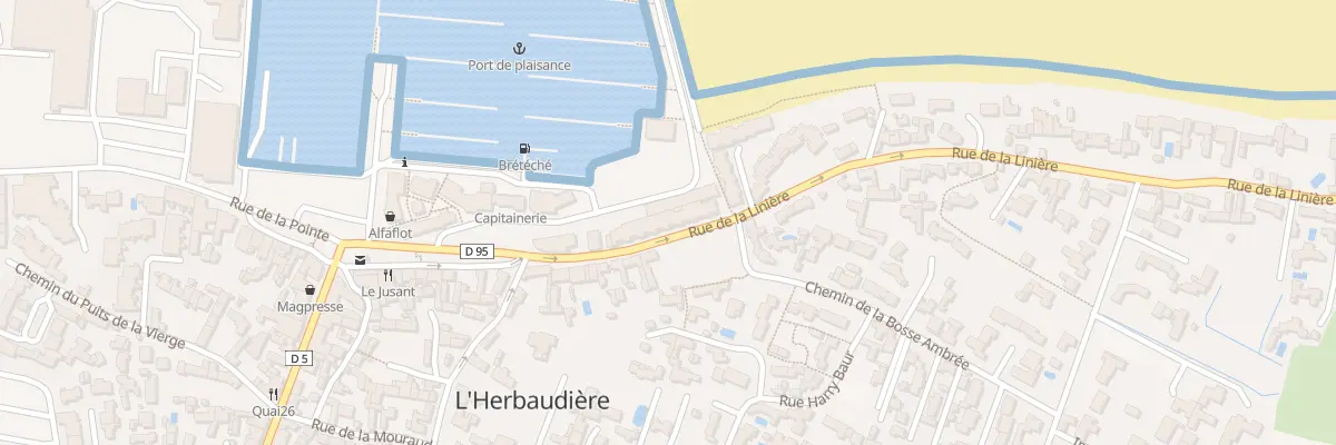 Plan du 13 Rue de la Linière à Noirmoutier-en-l’Île