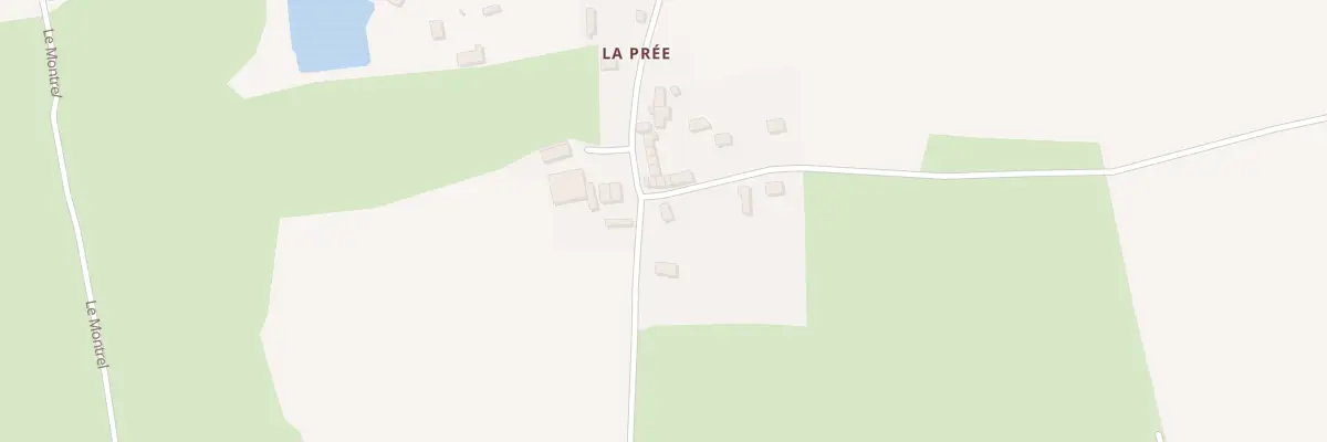 Plan du 5503 La Prée à Saint-Gravé