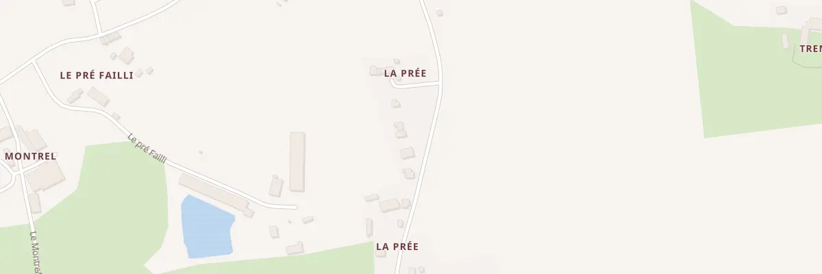 Plan du 5220 La Prée à Saint-Gravé