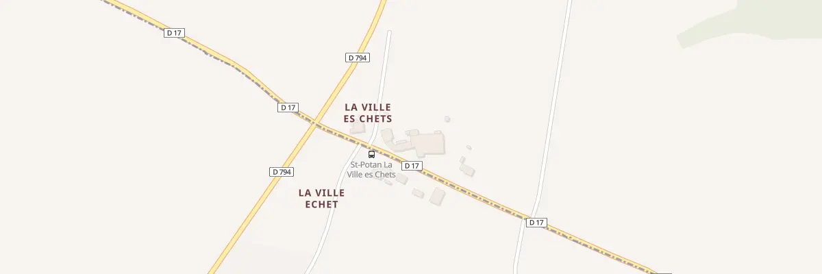 Plan du 5349 La Ville Es Chets à Saint-Pôtan