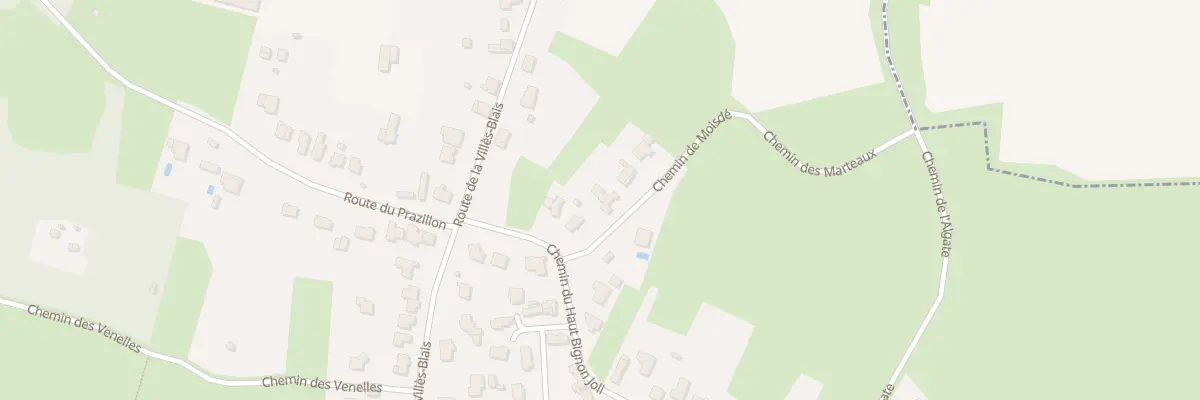 Plan du 3 Che de Moisde à Pornichet