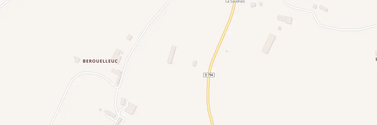 Plan du 5296 La Saudraie à Saint-Pôtan