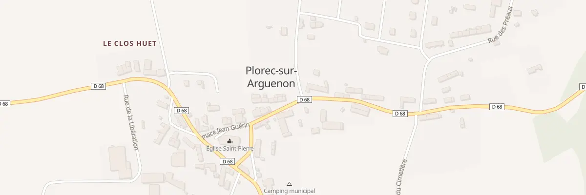 Plan du 5027 Le Bourg à Plorec-sur-Arguenon