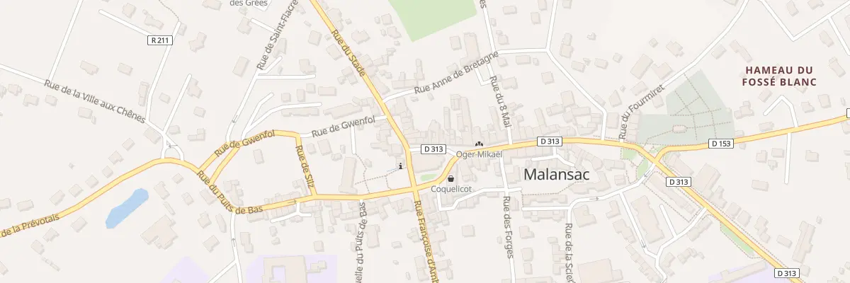 Plan du 5 Rue de la Croix d’Alain à Malansac