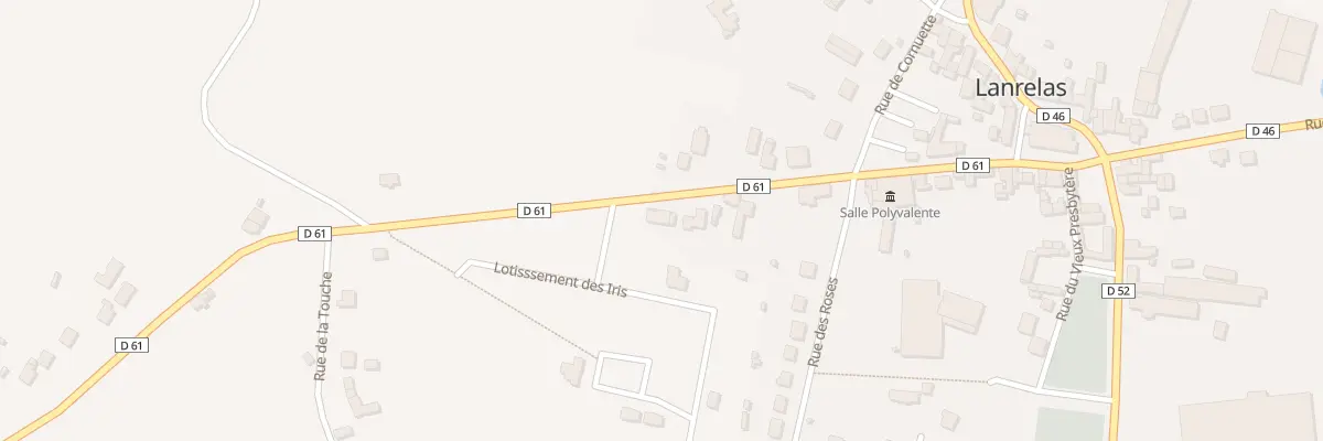 Plan du 9 Rue de la Hardouinais à Lanrelas