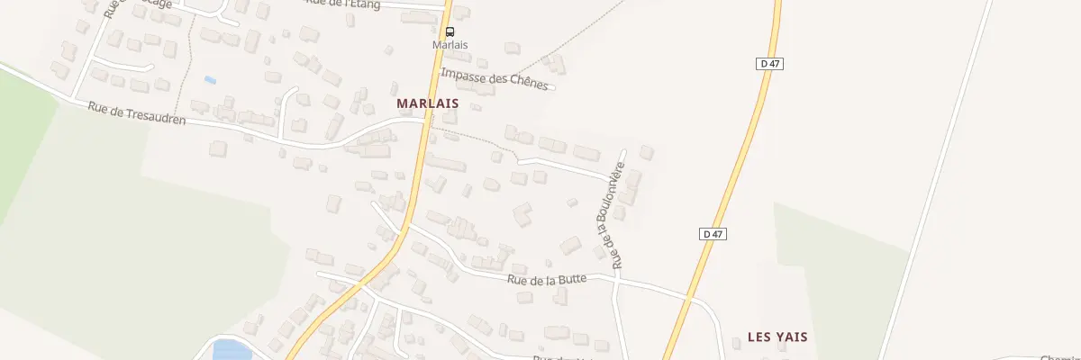 Plan du 5 Rue de Fournega - Marlais à Herbignac