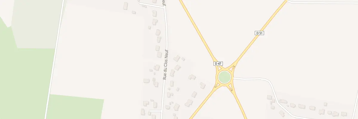 Plan du 14 Rue du Clos Neuf - Marlais à Herbignac