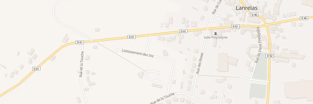 Plan du 2 Lot des Iris à Lanrelas