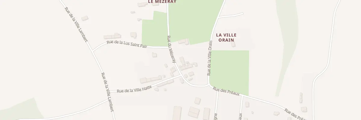 Plan du 34 Rue du Mézeray à Plorec-sur-Arguenon