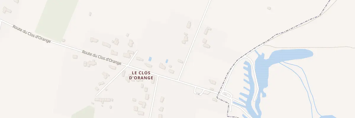 Plan du 603 Le Clos d’Orange à Saint-Lyphard