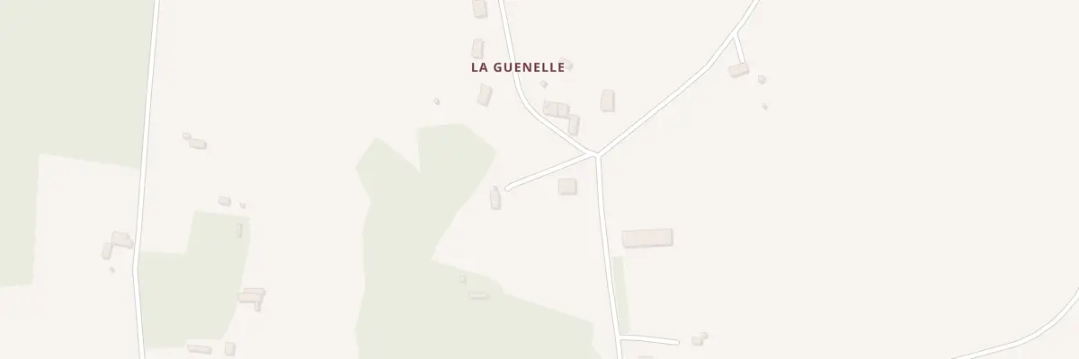 Plan du 5358 La Guenelle à Saint-Gravé