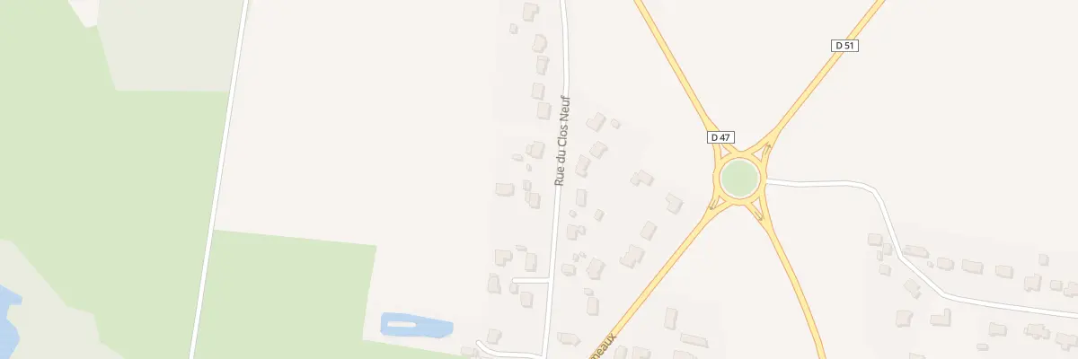 Plan du 13 Rue du Clos Neuf - Marlais à Herbignac