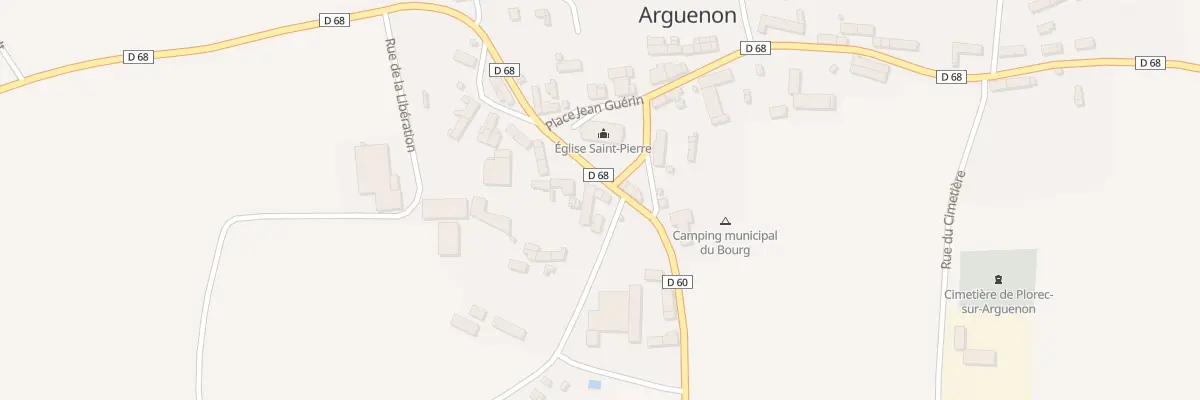 Plan du 5028 Le Bourg à Plorec-sur-Arguenon