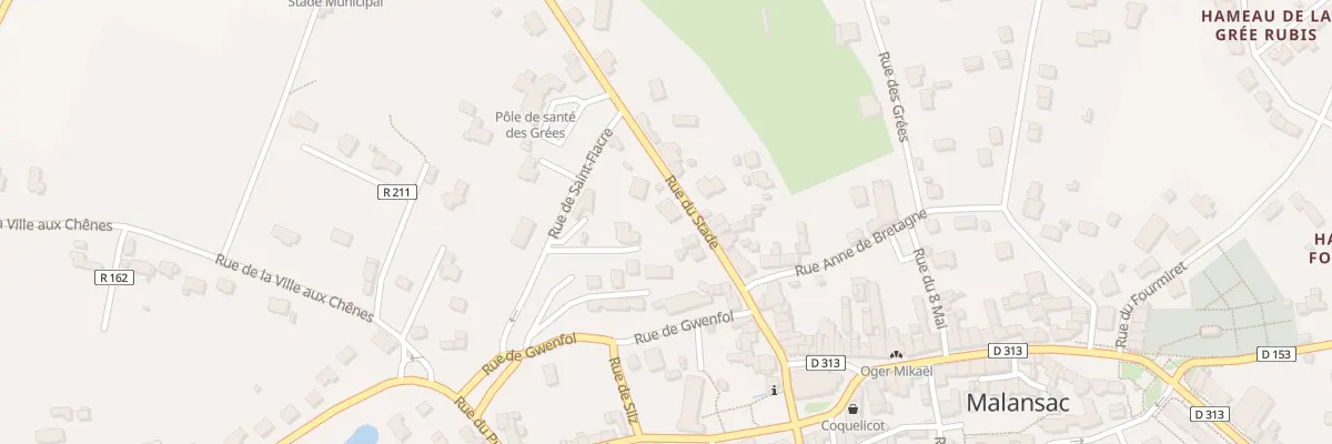 Plan du 21 Rue du Stade à Malansac