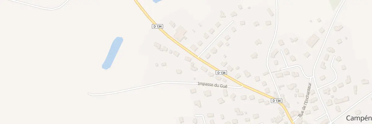 Plan du 35 Rte de Néant-sur-Yvel à Campénéac