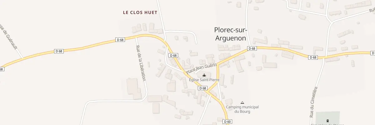 Plan du 186 Pl Jean Guérin à Plorec-sur-Arguenon
