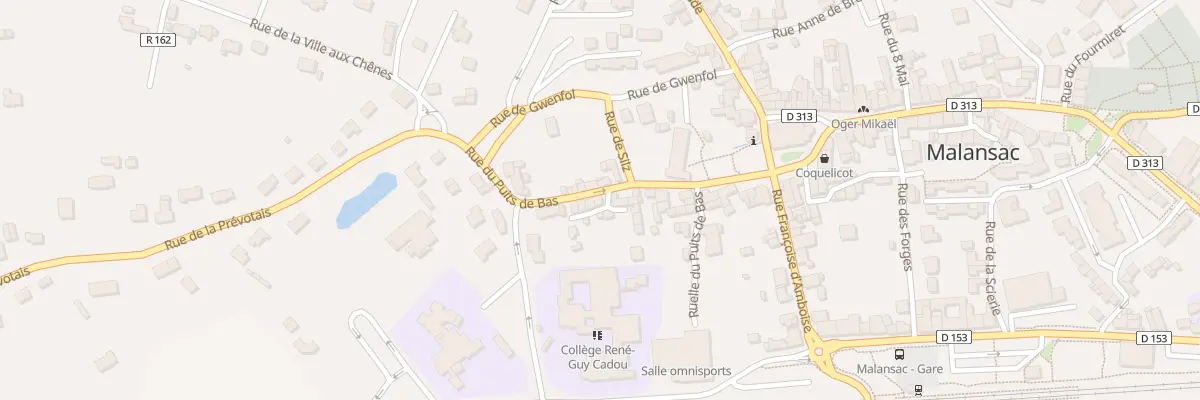Plan du 5 Imp du Puits Bas à Malansac
