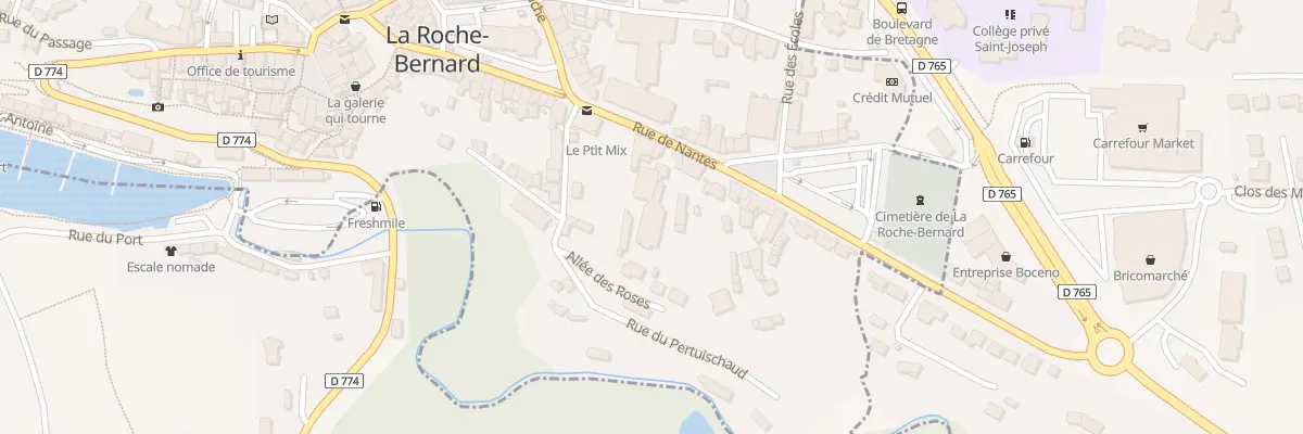 Plan du 44 Rue de Nantes à La Roche-Bernard