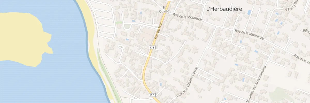 Plan du 12 Rue du Port à Noirmoutier-en-l’Île