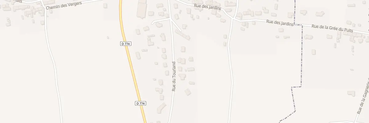 Plan du 5A Rue du Tourland à Férel