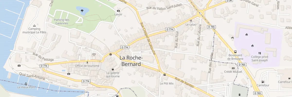 Plan du 13 Pl St Michel à La Roche-Bernard