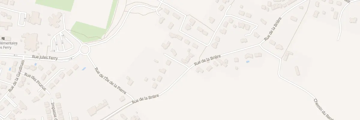 Plan du 53 Rue de la Brière à Saint-André-des-Eaux