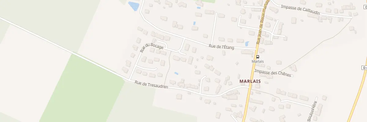 Plan du 7 Rue du Bocage - Marlais à Herbignac