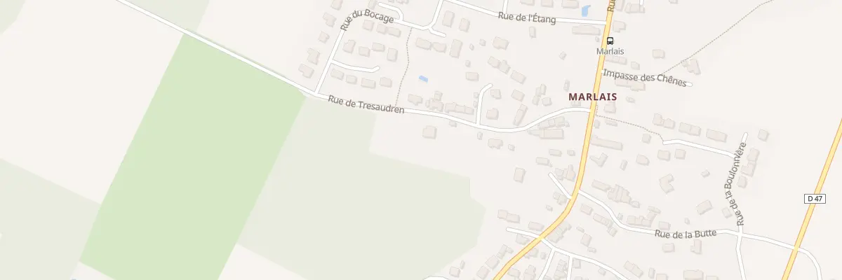 Plan du 13 Rue de Tresaudren Marlais à Herbignac