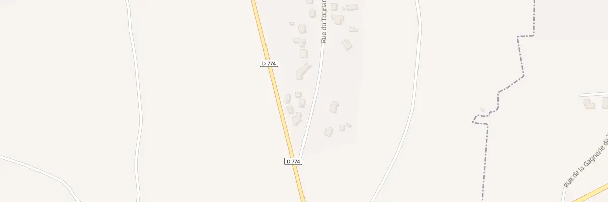 Plan du 6585 Rue du Tourland à Férel