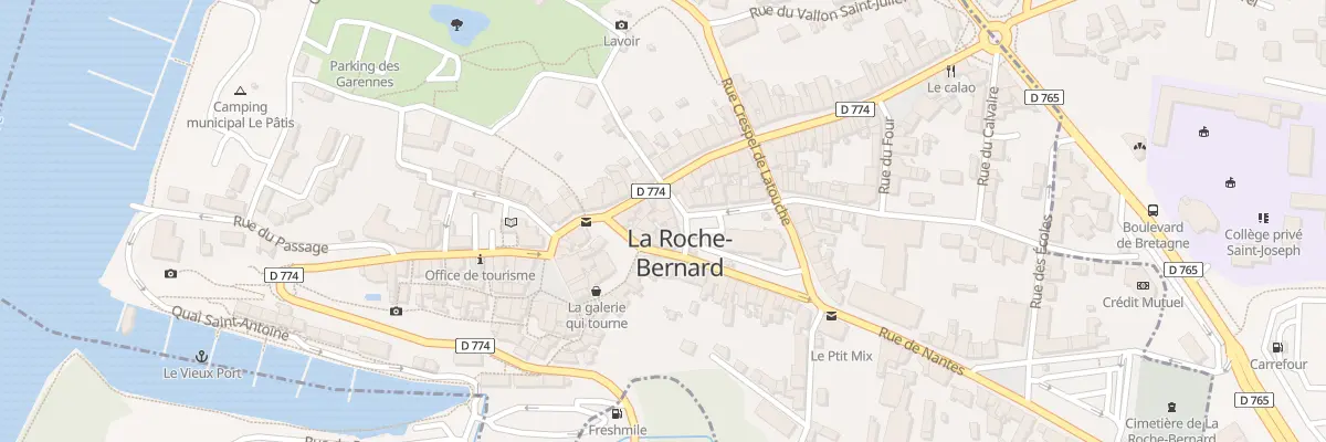 Plan du 6 Pl St Michel à La Roche-Bernard