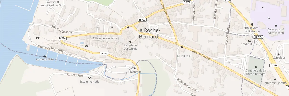 Plan du 6 Rue de Nantes à La Roche-Bernard