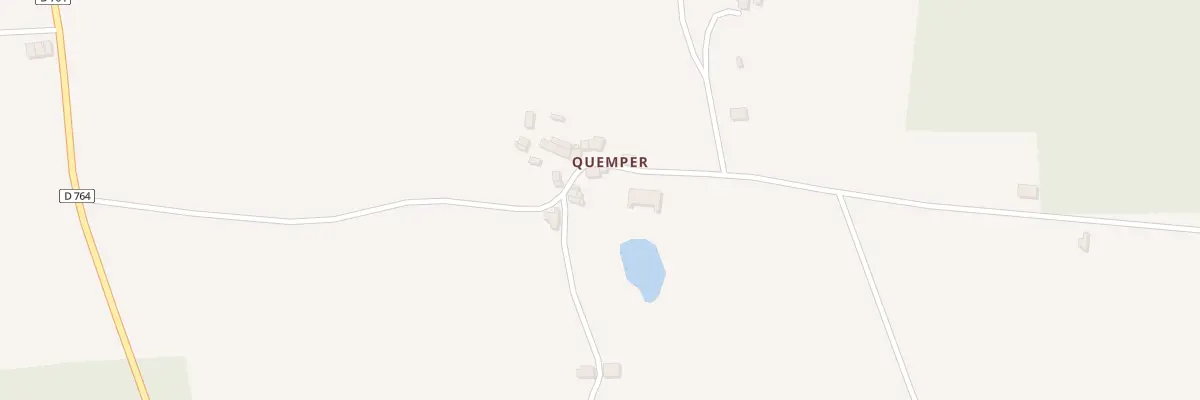 Plan du 5268 Quiemper à Saint-Congard