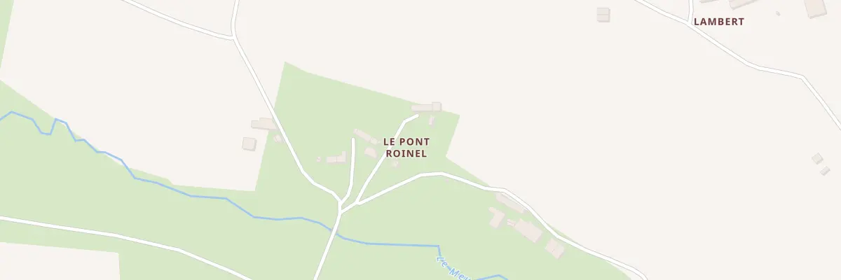 Plan du 4 Le Pont Roinel à Trémorel