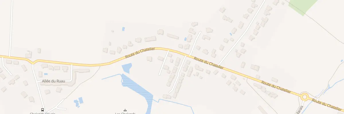 Plan du 40T Rte du Châtelier à Saint-André-des-Eaux
