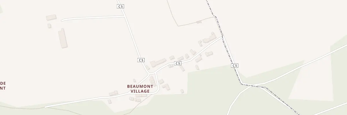Plan du 3 Beaumont à Saint-Laurent-sur-Oust