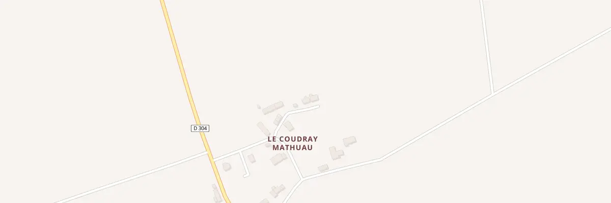 Plan du 19 Le Coudray Mathuau à Mauron