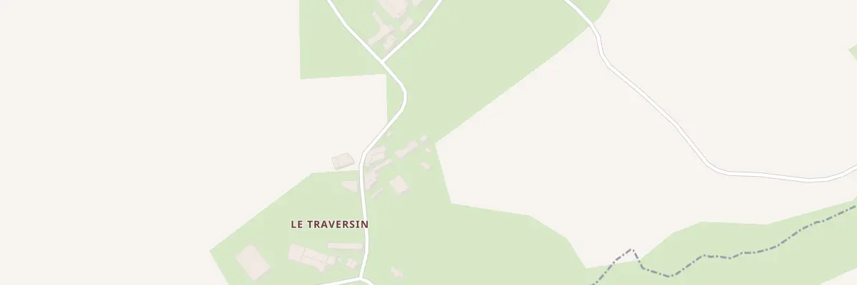 Plan du 44 Le Traversin à Sévignac