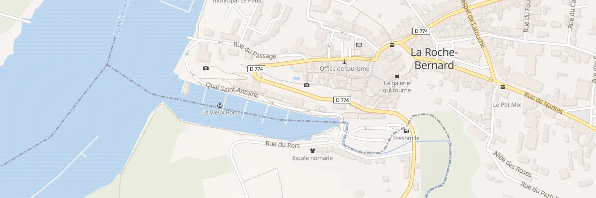 Plan du 6B Quai St Antoine à La Roche-Bernard