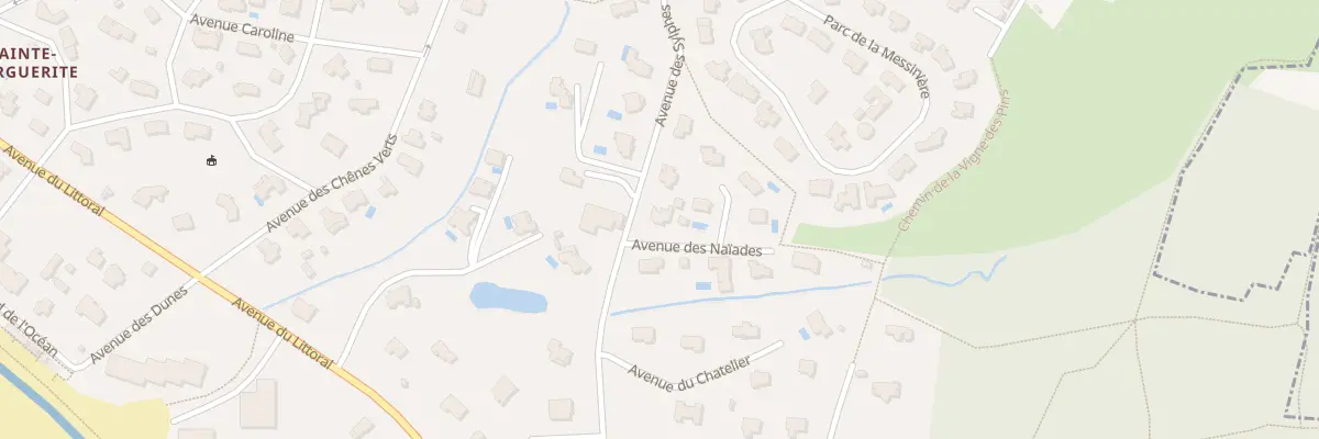 Plan du 4 Av des Sylphes à Pornichet