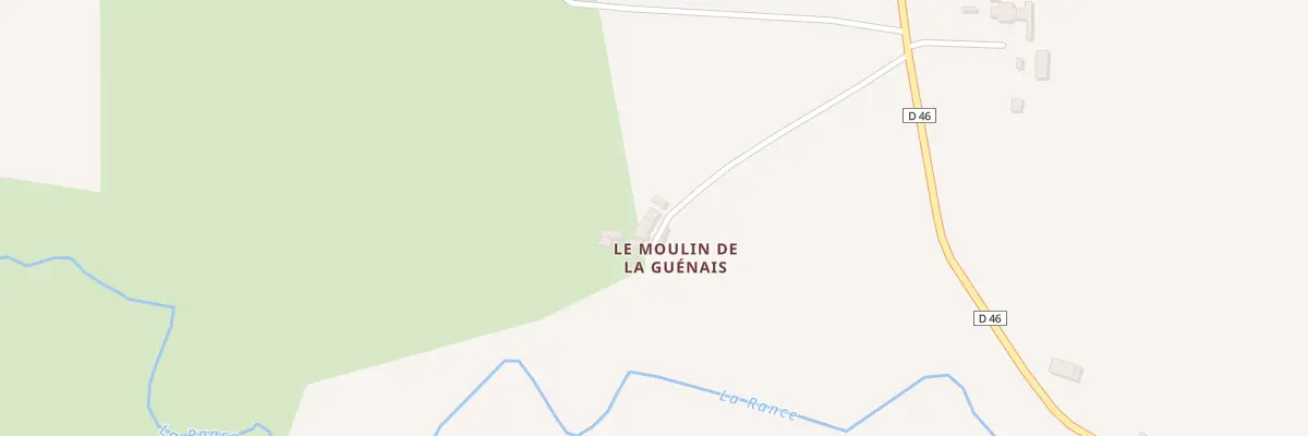 Plan du 7 Moulin de la Guenais à Lanrelas