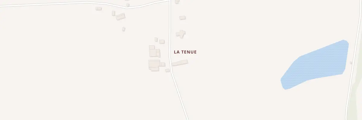 Plan du 5321 La Tenue à Augan