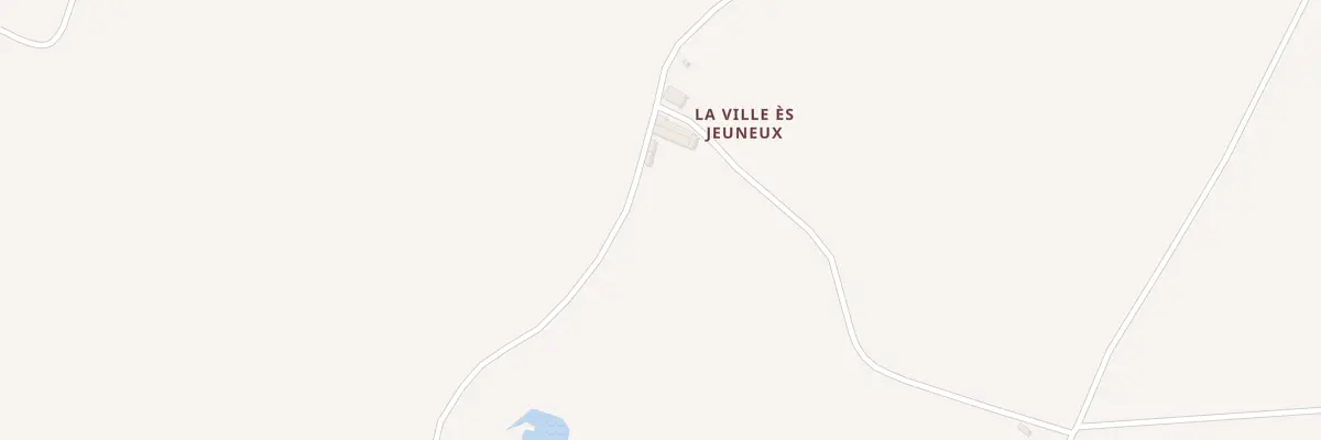 Plan du 8 La Ville ès Jeuneux à Lanrelas