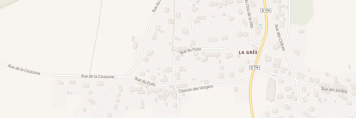 Plan du 32 Rue du Puits à Férel