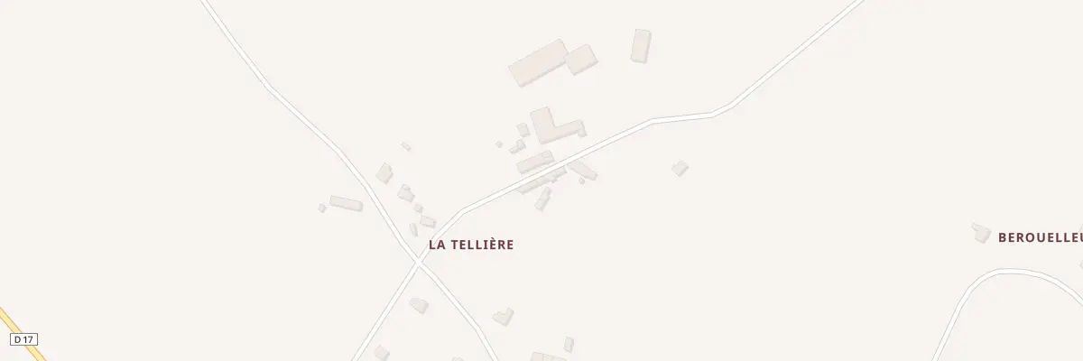 Plan du 5247 La Tellière à Saint-Pôtan