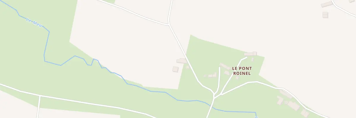 Plan du 1 Le Pont Roinel à Trémorel