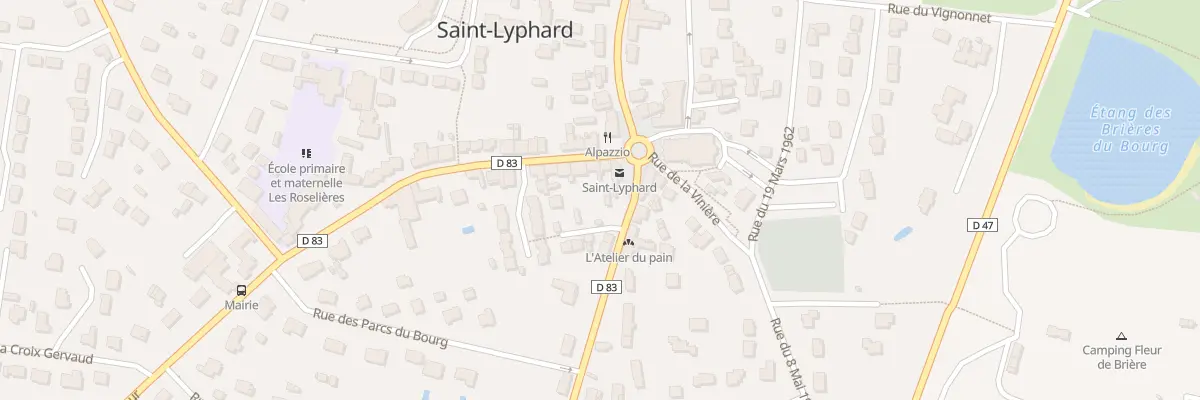 Plan du 3 Rue de la Côte d’Amour à Saint-Lyphard