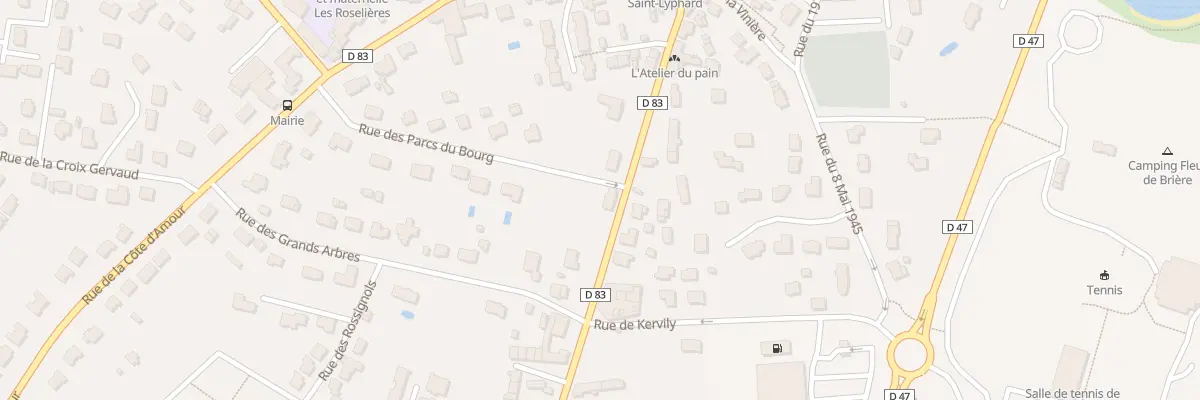 Plan du 10 Rue de la Brière à Saint-Lyphard