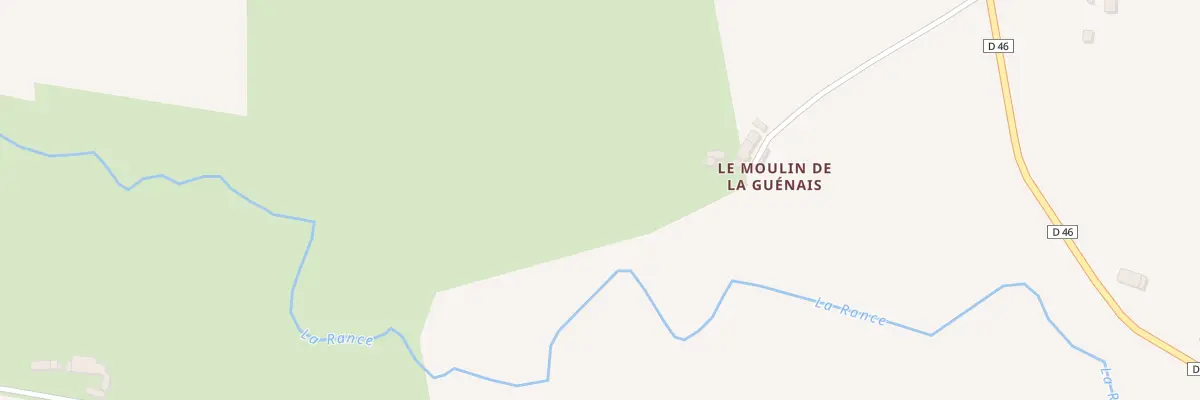 Plan du 5 Moulin de la Guenais à Lanrelas