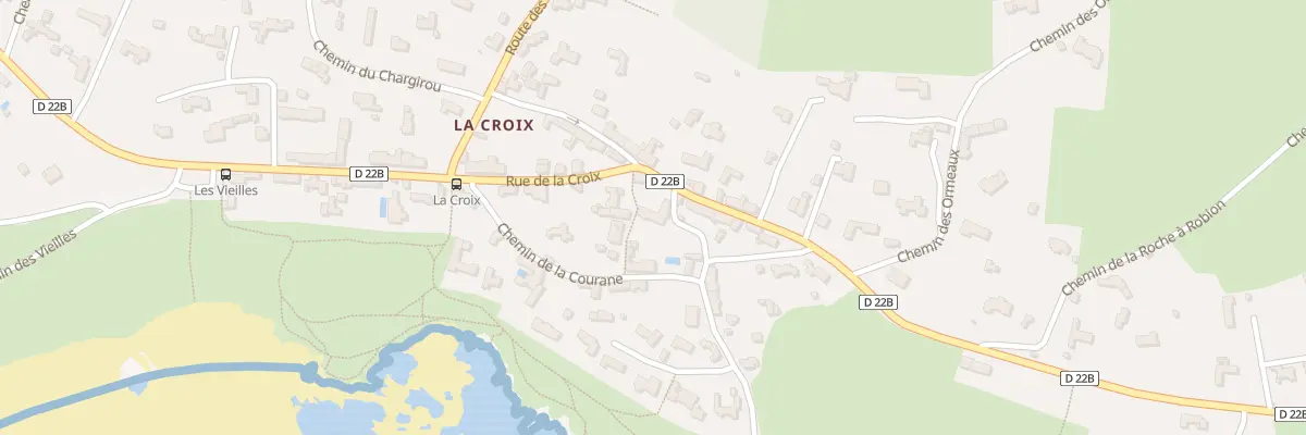 Plan du 90 Rue de la croix à L’Île-d’Yeu